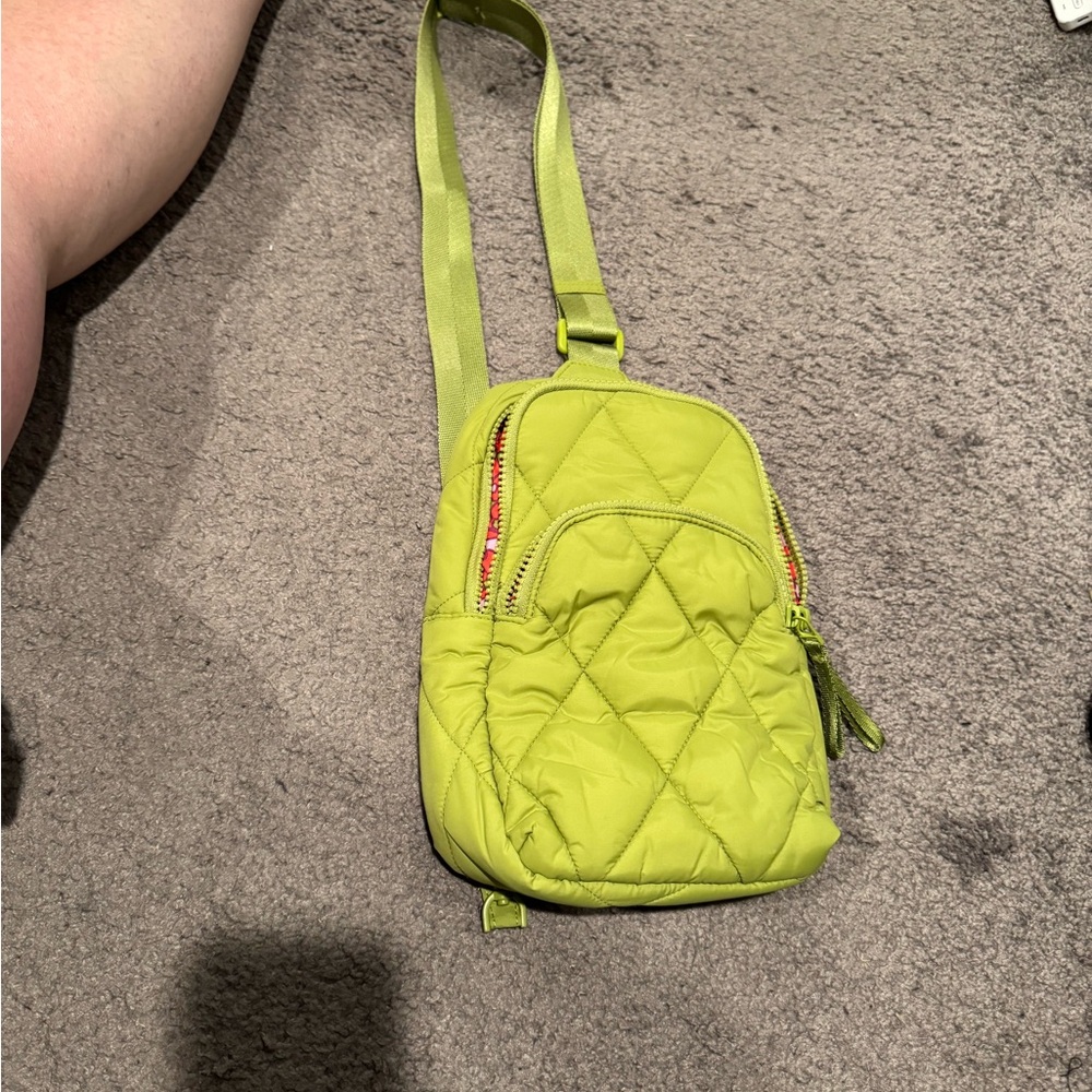 Vera Bradley Green sling bag
